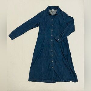 Anne Klein - Midi Denim Dress - Size 10
